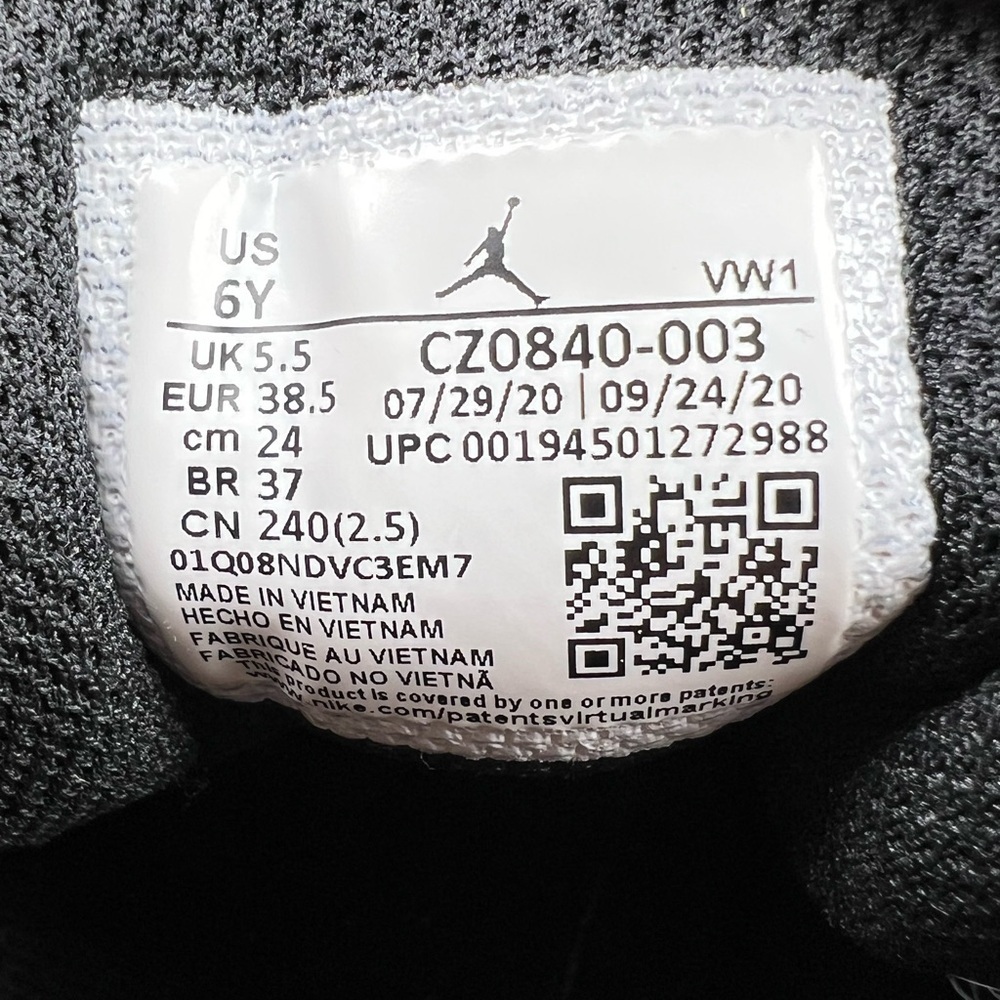 Jordan One Take II Blue Black Size 6.5Y/7.5 Women’s Blue Black CZ0840-003 - Picture 6 of 10